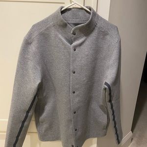Men’s lululemon grey snap sweatshirt